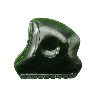 Comprehensive Body Relaxation with Polished Nephrite Jade Gua Sha Massage Tool