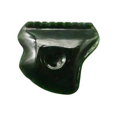 Comprehensive Body Relaxation with Polished Nephrite Jade Gua Sha Massage Tool