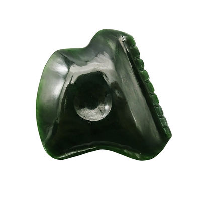 Comprehensive Body Relaxation with Polished Nephrite Jade Gua Sha Massage Tool