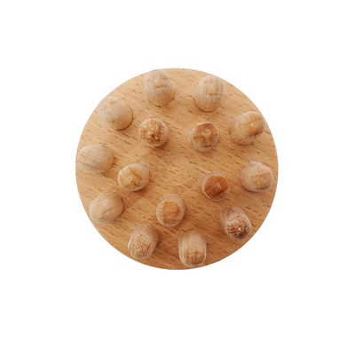 Musical Function Wooden Mushroom Gua Sha Therapy Massage Tool for Hand-Held and Full Body Lymphatic Drainage