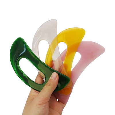 Resin Gua Sha Massage Therapy Tool Protable Style for Anti Cellulite and Body Sculpting