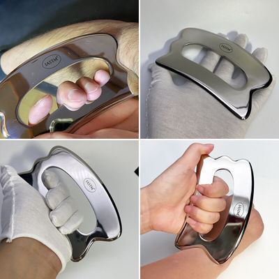 Hand-Held 2024 Stainless Steel Gua Sha Massage Tool for Body Soft Tissue Relax Technical Polished Polished Hand-Held