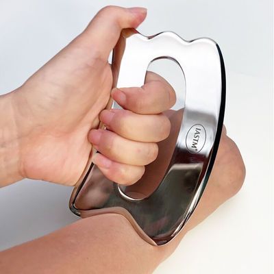 Hand-Held 2024 Stainless Steel Gua Sha Massage Tool for Body Soft Tissue Relax Technical Polished Polished Hand-Held