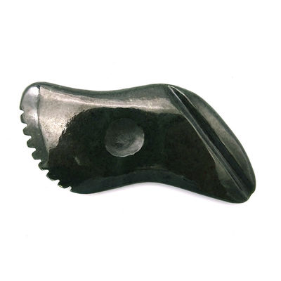 Natural Dark Green Nephrite Jade Gua Sha Body Massage Tools Traditional Scraping for Complete Body 11.8cm*6cm*0.9cm