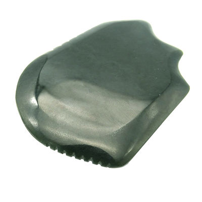 2024 Trend Products Natural Jade Stone Guasha Tool for Face and Body Scraping Board Dark Green Nephrite Massage Area