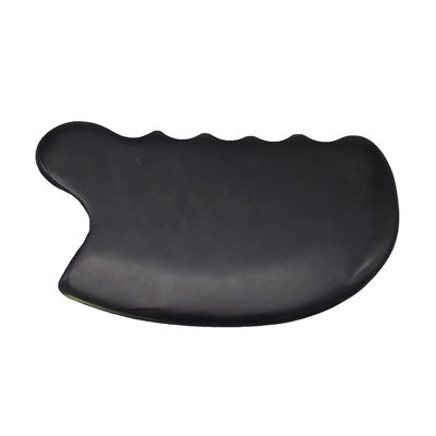 Get a Youthful Glow with Pure Natural Black Bian Stone Gua Sha Tool Massage Facial Cosmetic Lift Tighten Skin Whole Body