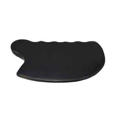 Get a Youthful Glow with Pure Natural Black Bian Stone Gua Sha Tool Massage Facial Cosmetic Lift Tighten Skin Whole Body