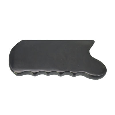 Get a Youthful Glow with Pure Natural Black Bian Stone Gua Sha Tool Massage Facial Cosmetic Lift Tighten Skin Whole Body