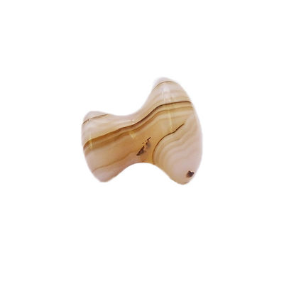 Natural Agate Mushroom Stone Massage for Jade Energy Scraping and Cold/Hot Compress Cosmetology