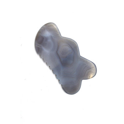Handmade Natural Agate Gua Sha Scraping Massage Board for Acupuncture Therapy Handmade and Traditional