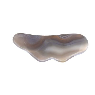 Handmade Natural Agate Gua Sha Stone Essential for Body Massage and Acupuncture Treatment