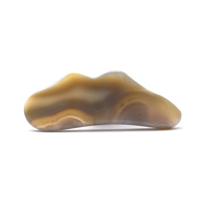 Handmade Natural Agate Gua Sha Stone Essential for Body Massage and Acupuncture Treatment