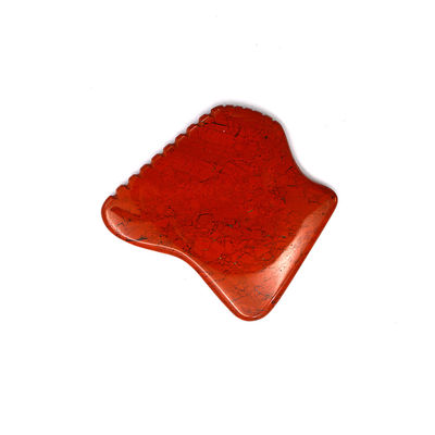 2024 Arrivals Red Jesper Gua Sha Massage Tool for Body Massage Polished Technical and OEM ODM Acceptance