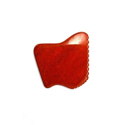 2024 Arrivals Red Jesper Gua Sha Massage Tool for Body Massage Polished Technical and OEM ODM Acceptance