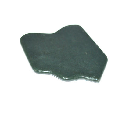 Dark Green Nephrite Facial Jade Stone Guasha Massager Board for Facial Blood Circulation