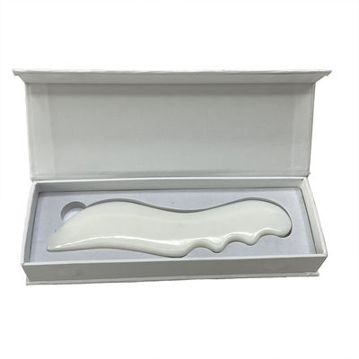 Body Massager White Jade Gua Sha Stone for Scraping Facial Massage Tools and Beauty SPA Massage
