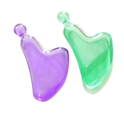 Face Cooling Massage Borosilicate Glass Ice Globes for Gua Sha Board and 2021 Design SPA Rejuvenation Experience
