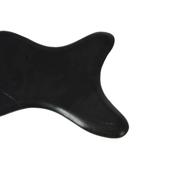 Black Bian Stone Gua Sha Scraping Massage Board for Full Body Lymphatic Drainage and Pain Relief