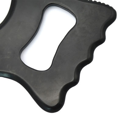 Professional Black Bian Stone Body Gua Sha Massage Tool for Personal Health Care and Acupuncture