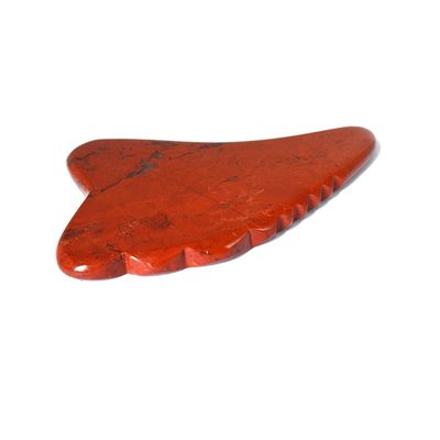 Red Jasper Massage Hammer for SPA Acupuncture Body Leg Facial Jade Guasha Massager Board Gua Sha Tool