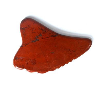 Red Jasper Massage Hammer for SPA Acupuncture Body Leg Facial Jade Guasha Massager Board Gua Sha Tool