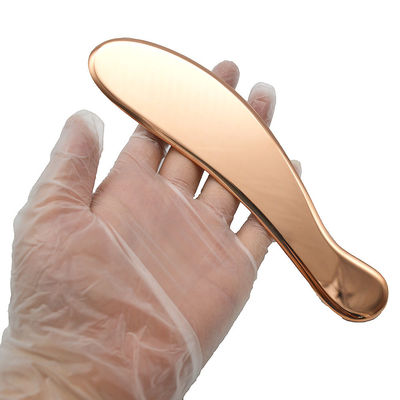 Copper Guasha Physical Therapy Chiropractic IASTM Metal Gua Sha Tools in Rose Golden Color for Soft Tissue Mobilization
