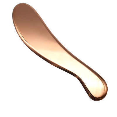Copper Guasha Physical Therapy Chiropractic IASTM Metal Gua Sha Tools in Rose Golden Color for Soft Tissue Mobilization