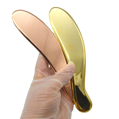 Copper Guasha Physical Therapy Chiropractic IASTM Metal Gua Sha Tools in Rose Golden Color for Soft Tissue Mobilization