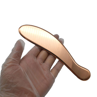 Copper Guasha Physical Therapy Chiropractic IASTM Metal Gua Sha Tools in Rose Golden Color for Soft Tissue Mobilization