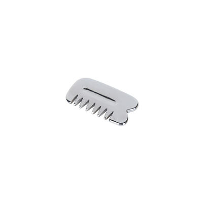 Facial Massager Authentic Silver Terahertz Guasha Stone Gua Sha Comb for Anti Aging and Facial Rejuvenation