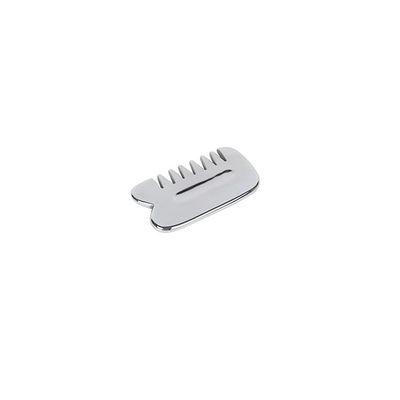 Facial Massager Authentic Silver Terahertz Guasha Stone Gua Sha Comb for Anti Aging and Facial Rejuvenation