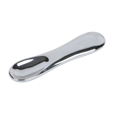 Facial Massager Luxury Silver Terahertz Stone Gua Sha Cosmetic Eye Cream Spatula for Beauty Care Cosmetics Tools