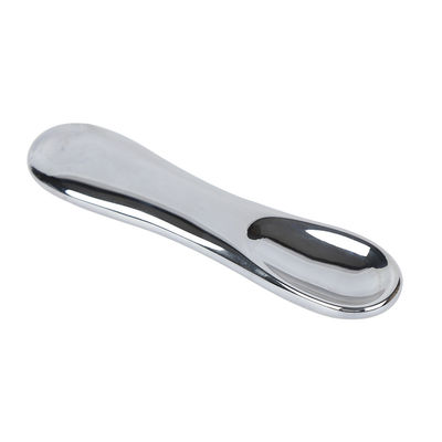 Facial Massager Luxury Silver Terahertz Stone Gua Sha Cosmetic Eye Cream Spatula for Beauty Care Cosmetics Tools