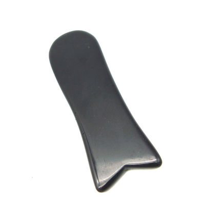 115mm Black Obsidian Gua Sha Tool The Ultimate Anti Aging and Facial Rejuvenation Solution