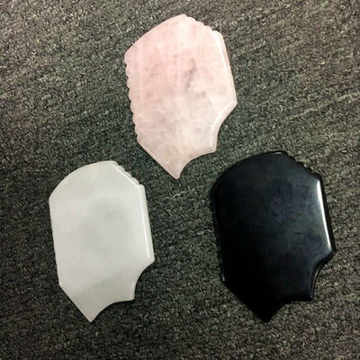 Body Massage Area Musical Function Gua Sha Scraper Skin Jade Quartz Rose Face Facial Massager with Onsite Training