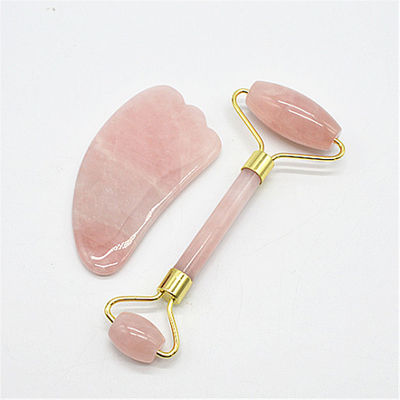 Body Massage Area Musical Function Gua Sha Scraper Skin Jade Quartz Rose Face Facial Massager with Onsite Training