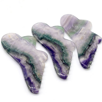 Natural Scraping Massager Tools Fluorite Jade Gua Sha Board OEM ODM for Tools Massager