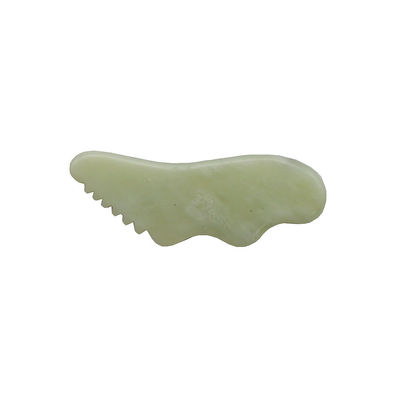 Custom Natural Xiuyn Jade Guasha Tool Stone Scraping Massage Gua Sha Board For Beauty with Certificate and Customized Logo
