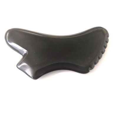 Gemstone Customized Rose Quartz Red Jasper Howlite Guasha Jade Gua Sha Facial Scraping Massage Tool with Timing Control
