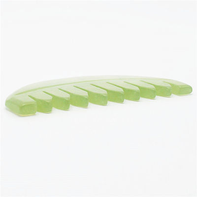 Musical Function 2024 Jade Gua Sha Natural Xiuyan Hair Comb Jade Combs Skincare Tools ABK-90 for Skincare Enthusiasts