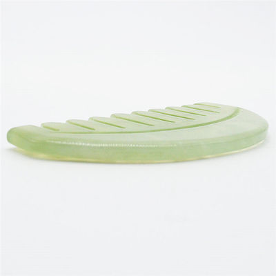 Musical Function 2024 Jade Gua Sha Natural Xiuyan Hair Comb Jade Combs Skincare Tools ABK-90 for Skincare Enthusiasts