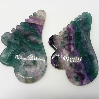 Arrivals Fluorite Jade Gua Sha Board for Body Massage Tool in Colorful