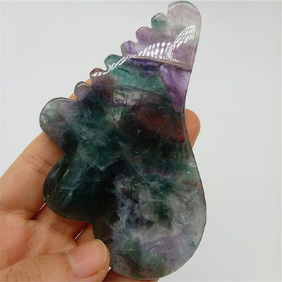 Arrivals Fluorite Jade Gua Sha Board for Body Massage Tool in Colorful