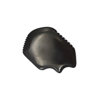 Black Gua Sha Massage Bian Stone Face Massage for Therapists