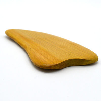 Natural Wood Gua Sha Tool for Facial Scraping Massage Manual-Wired Control Facial Massager Wooden Board Scraping