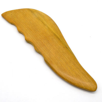 Natural Wood Gua Sha Tool for Facial Scraping Massage Manual-Wired Control Facial Massager Wooden Board Scraping
