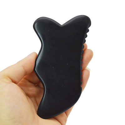 2024 Hand-Held Gua Sha Massage Tool Unique 7-Edge Gua Sha Bian Stone Gua Sha Facial Tool Function Head Healthcare Massager