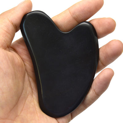 Heart Shape Bian Stone Jade Guasha Stone Gua Sha Tools with Timing Control Function and 78*54*5mm Measurement