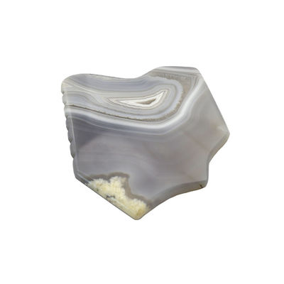 Body Health Care Grey Striped Agate Jade Gua Sha Stone Guasha Board Custom Massage Scraping Therapy Tool for Face and Body