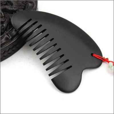 Transform Your Massage Experience with 88*60mm Health Energy Stone Needle/ Bian Stone Comb